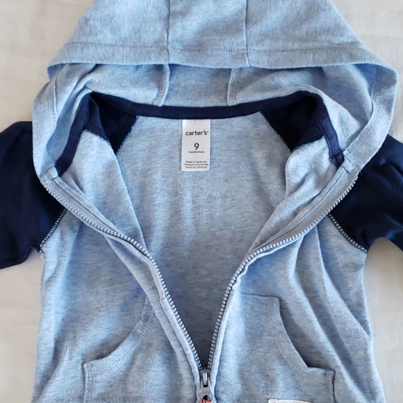 Infant boys hoodie. - Picture 2 of 3